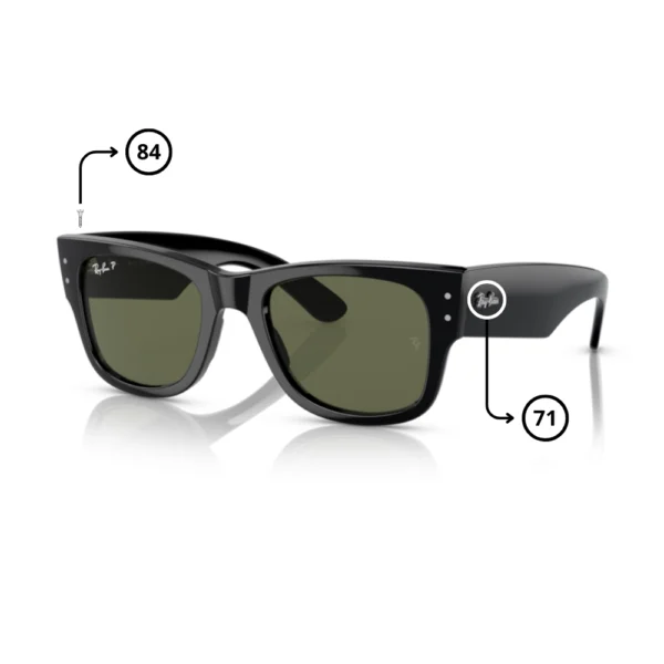 Piezas de Repuesto Ray-Ban 0840S Originales