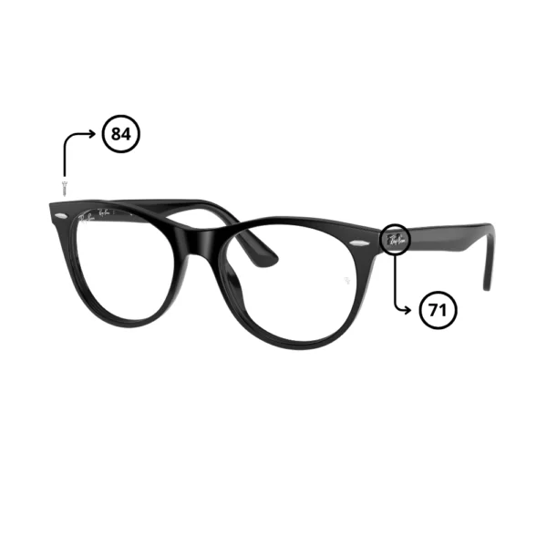 Piezas de Repuesto Ray-Ban 2185V Originales