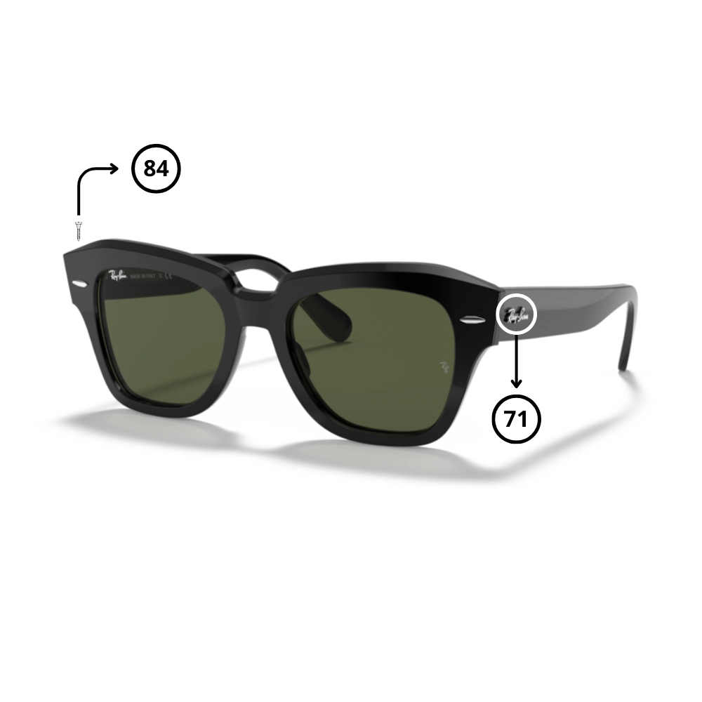 Piezas-de-Repuesto-Ray-Ban-2186-Originales.
