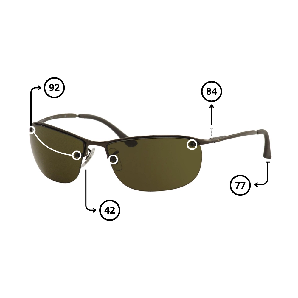Piezas-de-Repuesto-Ray-Ban-3187-originales..