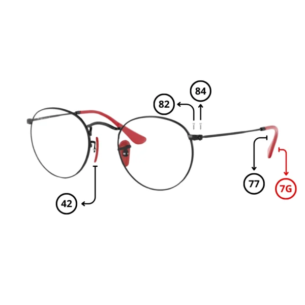 Piezas de Repuesto Ray-Ban 3447V-M Originales