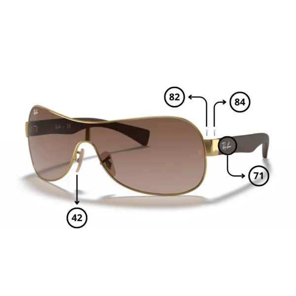 Piezas Repuesto Ray-Ban 3471
