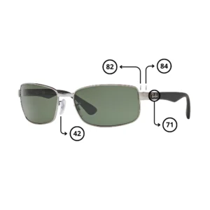 Piezas-de-Repuesto-Ray-Ban-3478-Originales.