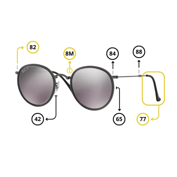Piezas Repuesto Ray-Ban 3517