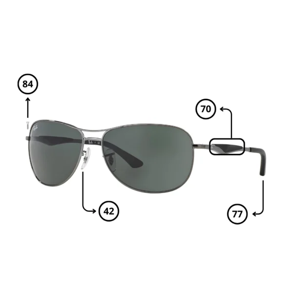 Piezas Repuesto Ray-Ban 3519 Originales