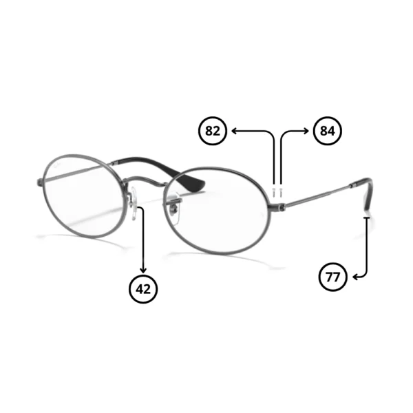 Piezas Repuesto Ray-Ban 3547V OVAL Originales