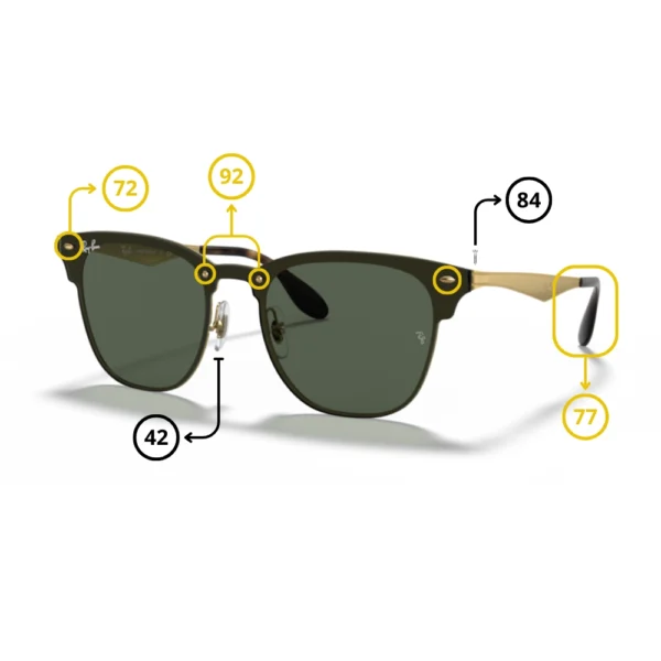 Piezas Repuesto Ray-Ban 3576N Originales