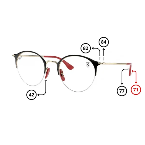 Piezas de Repuesto Ray-Ban 3578V-M Originales