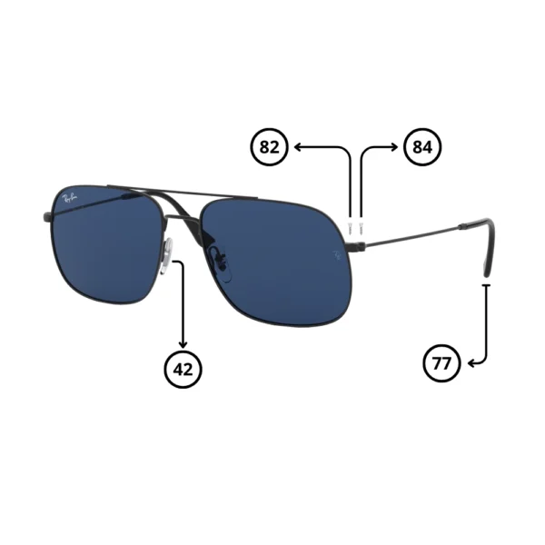 Piezas de Repuesto Ray-Ban 3595 ANDREA Originales