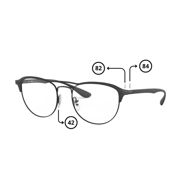 Piezas de Repuesto Ray-Ban 3596V Originales