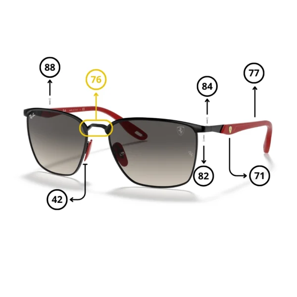 Piezas Repuesto Ray-Ban 3673M Originales