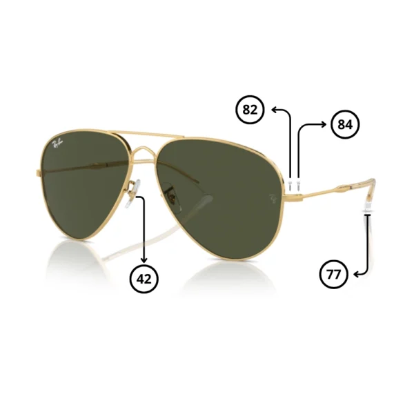 Piezas de Repuesto Ray-Ban 3825 Originales