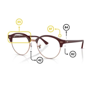 Piezas-de-Repuesto-Ray-Ban-4246V-CLUBROUND-Originales
