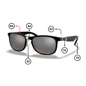 Piezas-de-Repuesto-Ray-Ban-4263-Originales.
