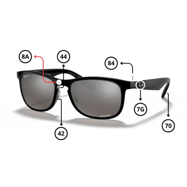 Piezas Repuesto Ray-Ban 4263