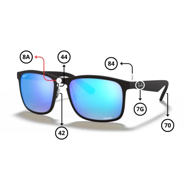 Piezas Repuesto Ray-Ban 4264 Originales