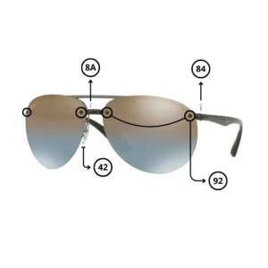 Piezas-de-Repuesto-Ray-Ban-4293CH-Originales.