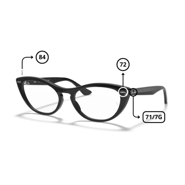 Piezas Repuesto Ray-Ban 4314V Originales