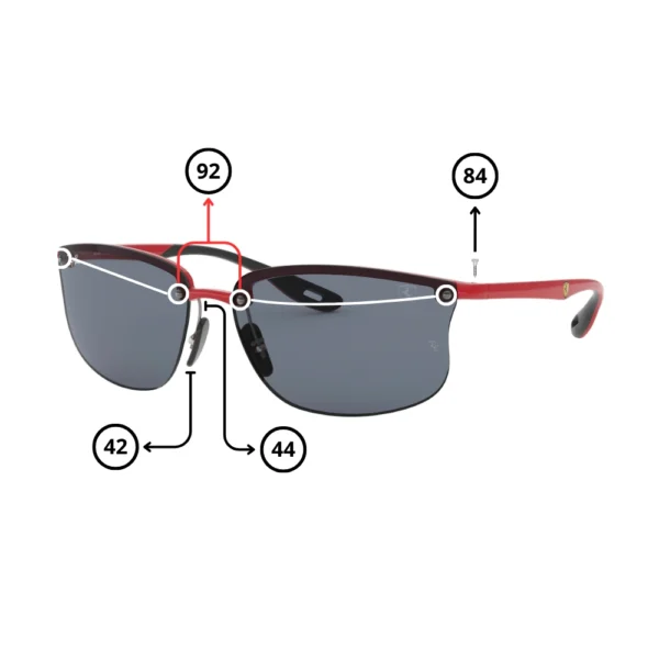 Piezas de Repuesto Ray-Ban 4322M Originales