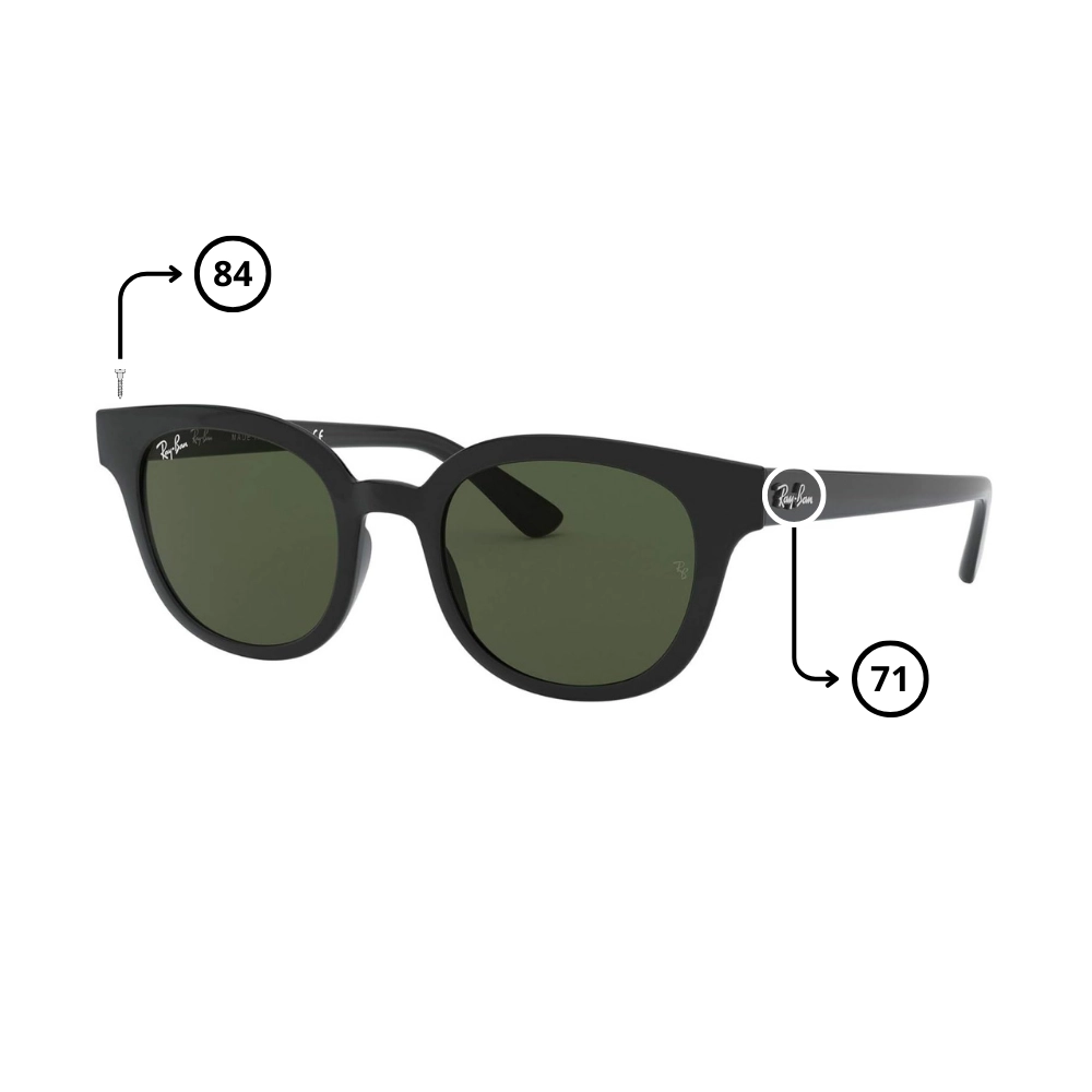 Piezas-de-Repuesto-Ray-Ban-4324-Originales.
