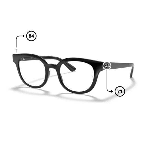 Piezas de Repuesto Ray-Ban 4324V Originales