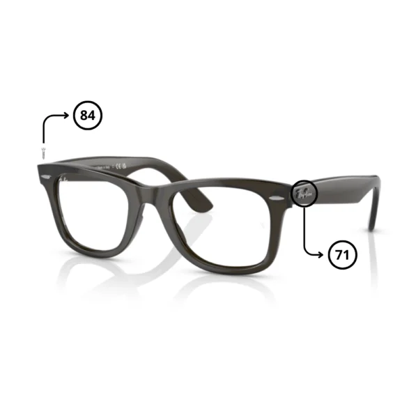 Piezas de Repuesto Ray-Ban 4340V Originales