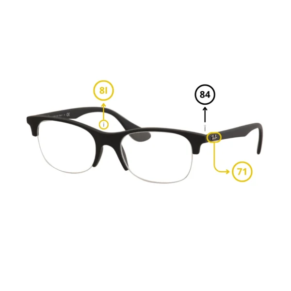 Piezas de Repuesto Ray-Ban 4419V Originales