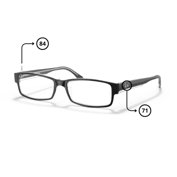 Piezas de Repuesto Ray-Ban 5114 Originales
