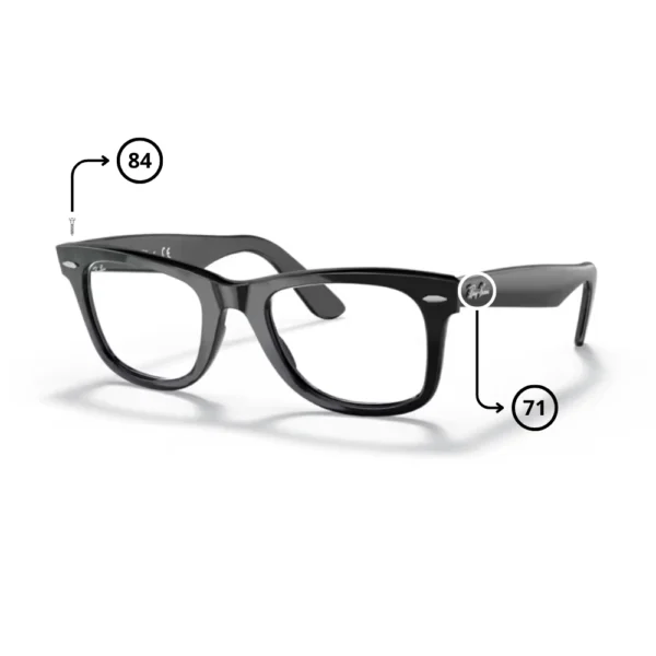 Piezas de Repuesto Ray-Ban 5121 WAYFARER Originales