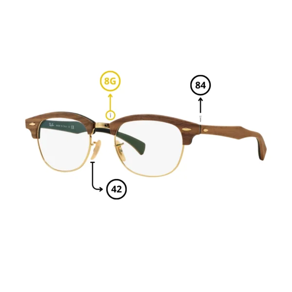 Piezas de Repuesto Ray-Ban 5154M Originales