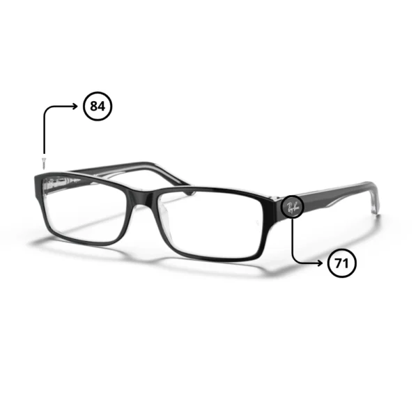 Piezas de Repuesto Ray-Ban 5169 Originales
