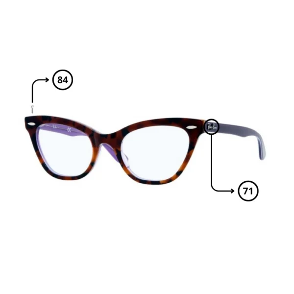 Piezas de Repuesto Ray-Ban 5226 Originales