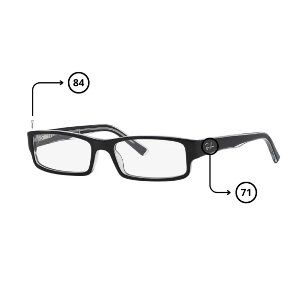 Piezas de Repuesto Ray-Ban 5246 Originales