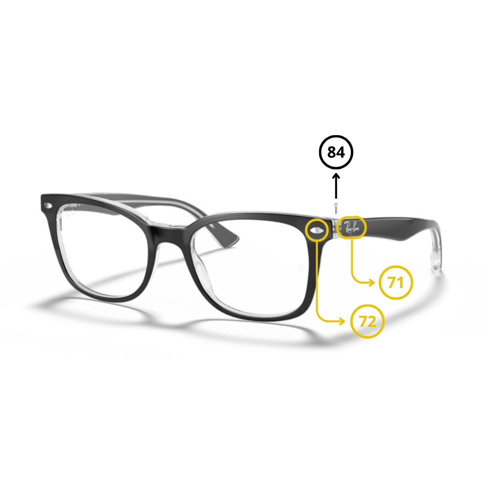 Piezas-de-Repuesto-Ray-Ban-5285-Originales