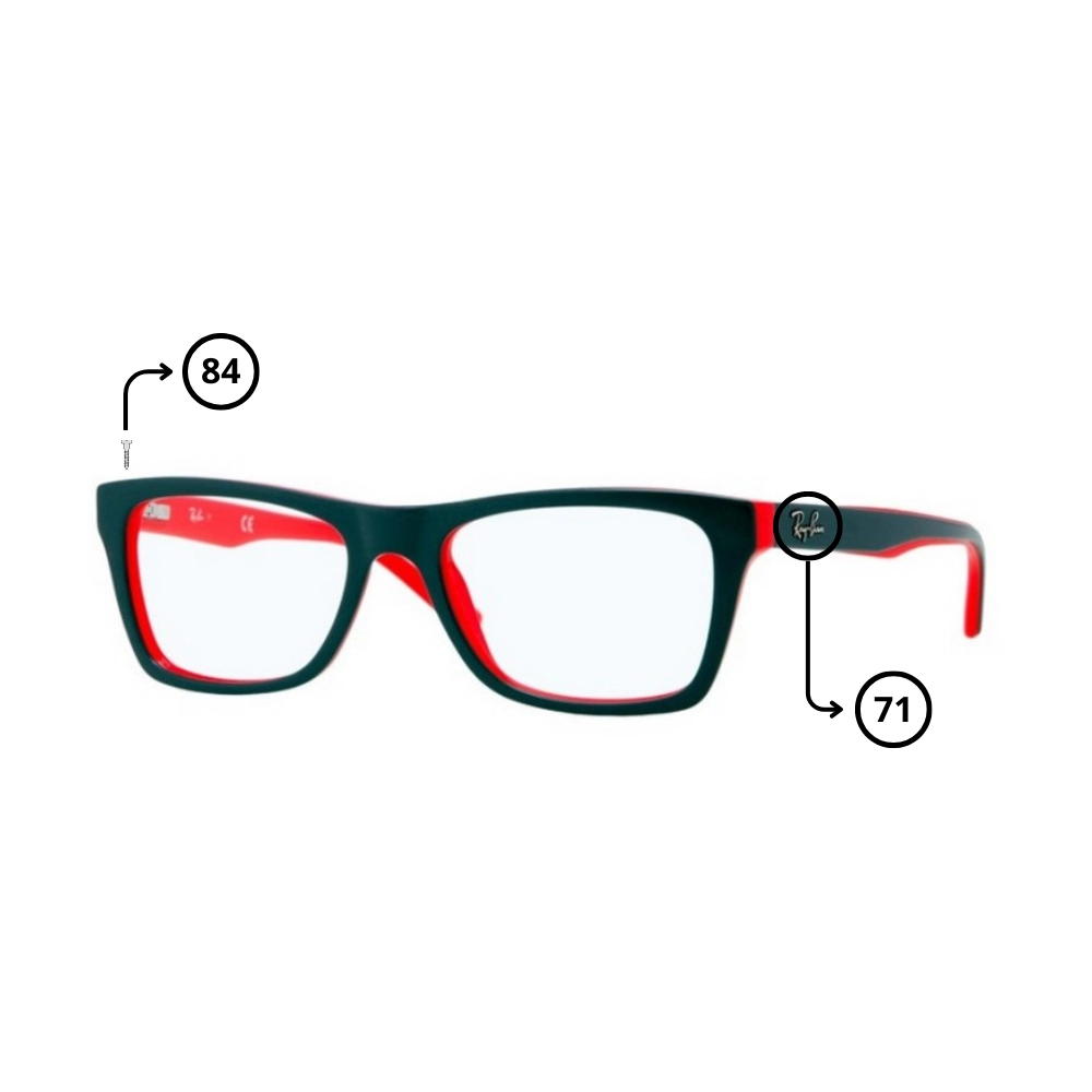 Piezas-de-Repuesto-Ray-Ban-5289-Originales.