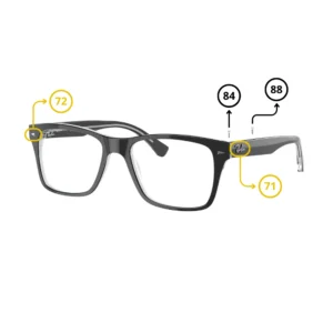 Piezas-de-Repuesto-Ray-Ban-5308-Originales