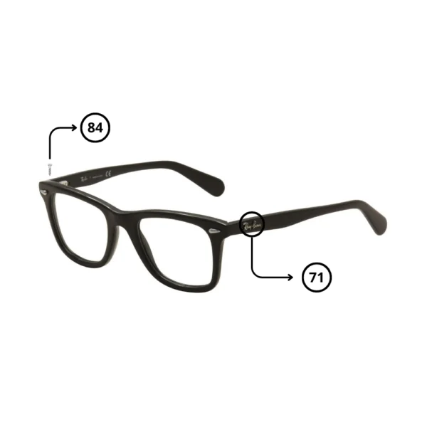 Piezas de Repuesto Ray-Ban 5317 Originales