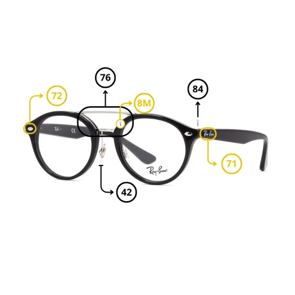 Piezas de Repuesto Ray-Ban 5354 Originales