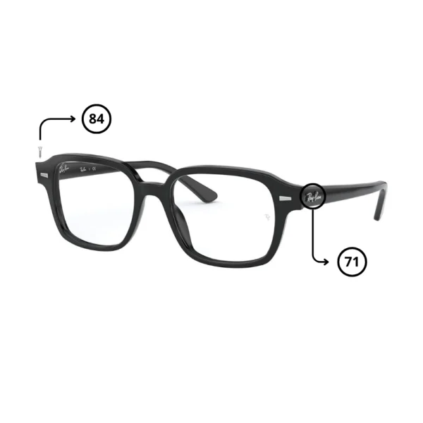 Piezas de Repuesto Ray-Ban 5382 Originales