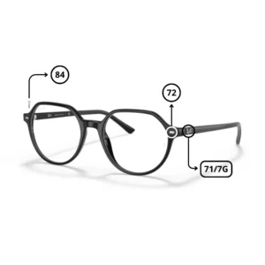 Piezas de repuesto originales Ray-Ban RB5395