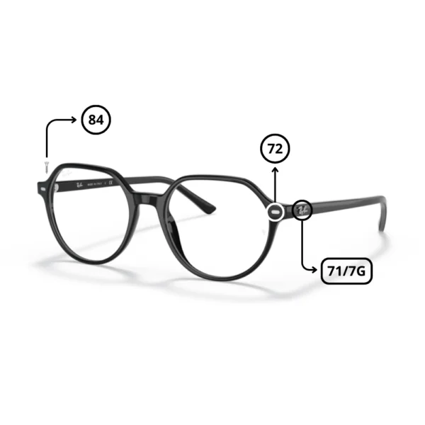Piezas de Repuesto Ray-Ban 5395 Originales