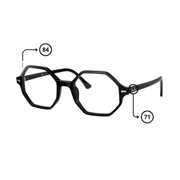 Piezas de Repuesto Ray-Ban 5472 BRITT Originales