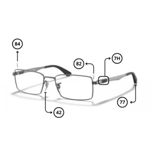 Piezas de repuesto originales Ray-Ban RB6275