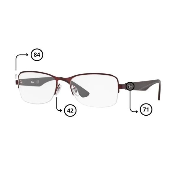 Piezas de Repuesto Ray-Ban 6309 Originales