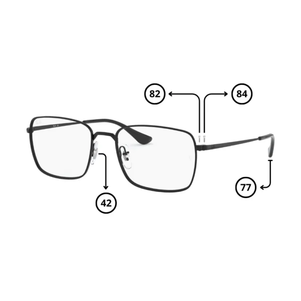 Piezas Repuesto Ray-Ban 6437 Originales