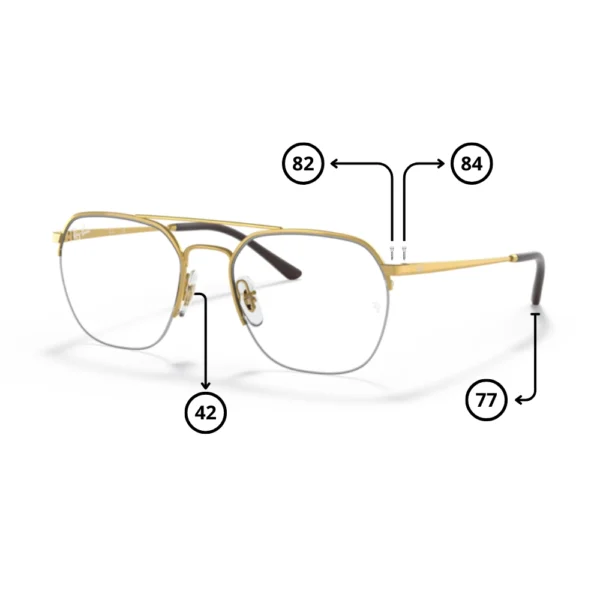 Piezas Repuesto Ray-Ban 6444 Originales