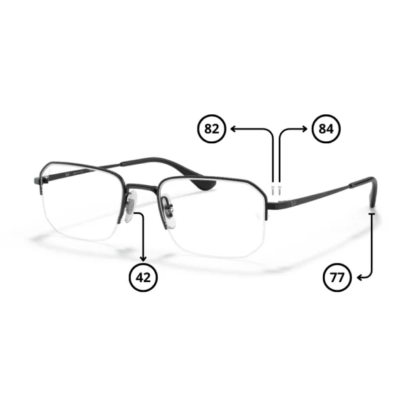 Piezas Repuesto Ray-Ban 6449 Originales
