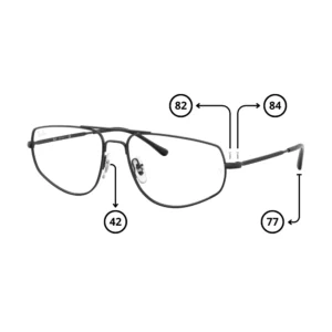 Piezas-de-Repuesto-Ray-Ban-6455-Originales.