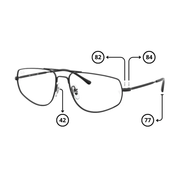 Piezas Repuesto Ray-Ban 6455 Originales