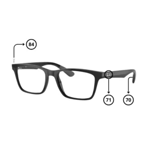 Piezas de repuesto originales Ray-Ban RB7025